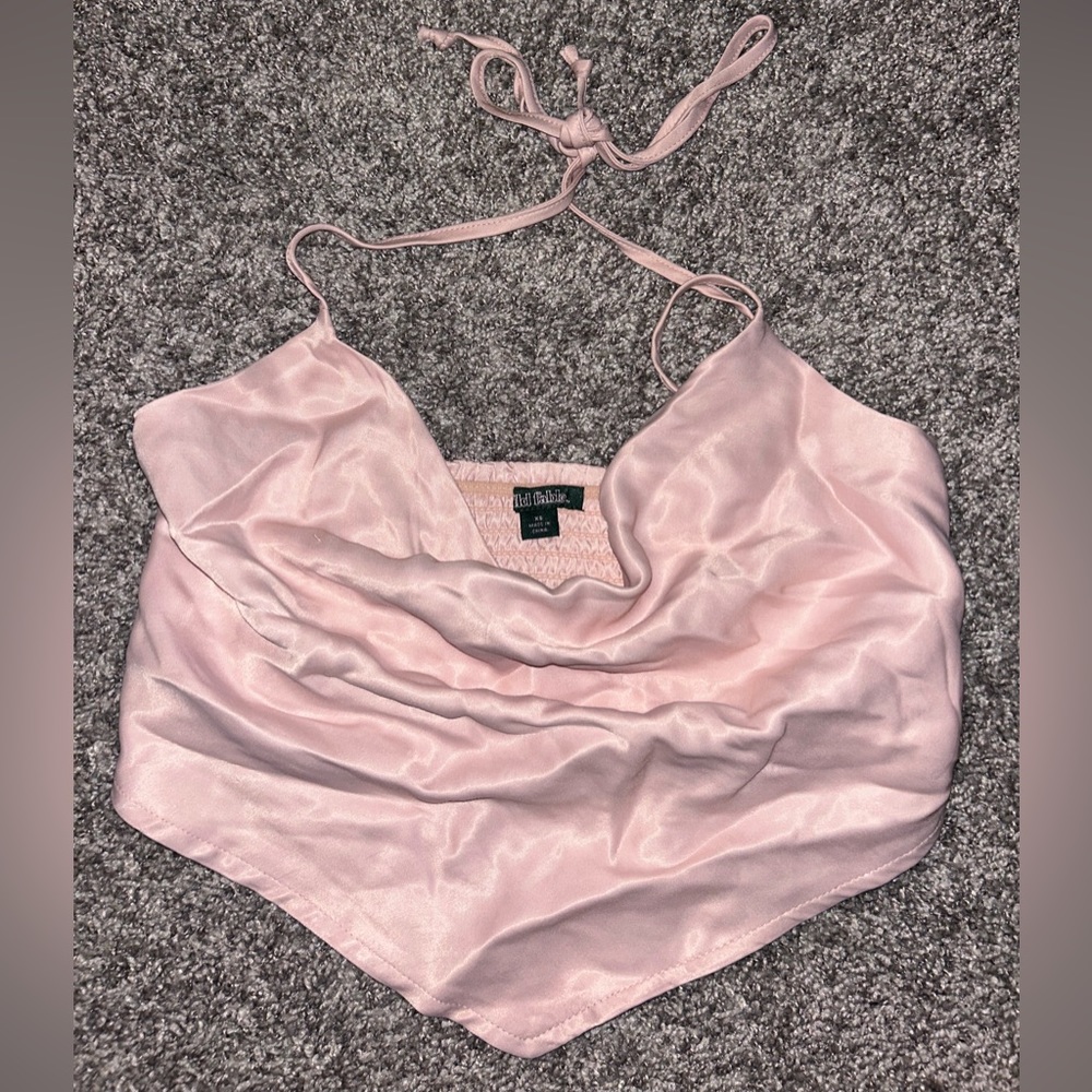wild fable, pink crop top